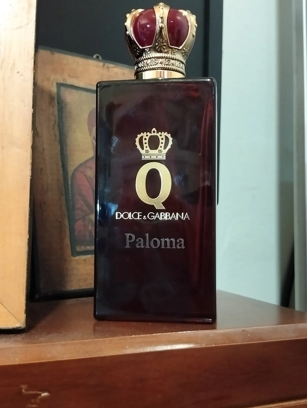 Grabado Laser Frasco Perfume Dolce Gabbana Q Paloma