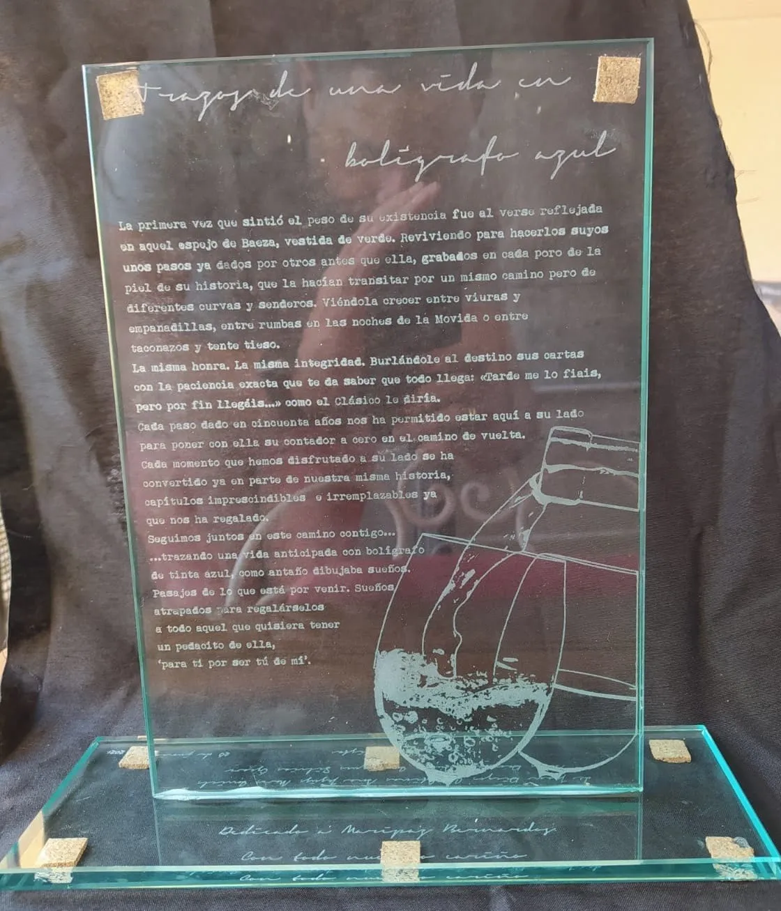 Trofeo Cristal Varios Marcados