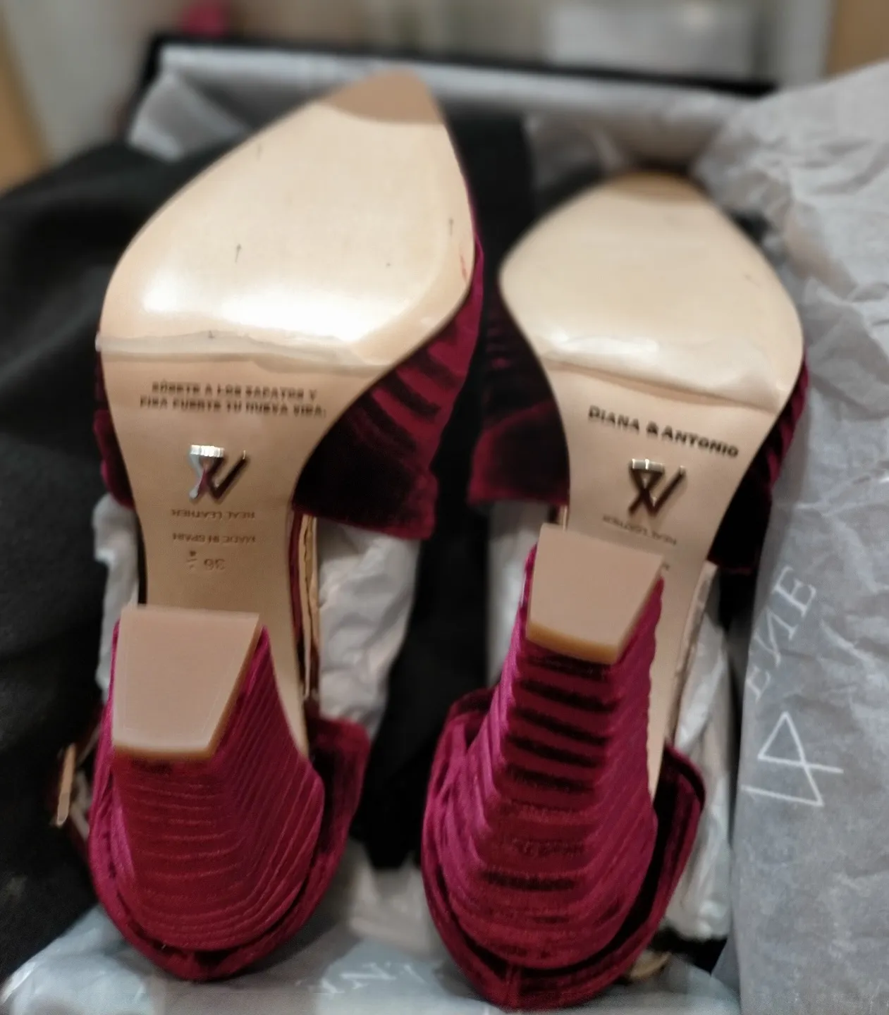 Grabado Laser Suela Zapatos Boda Personalizados Diana Antonio