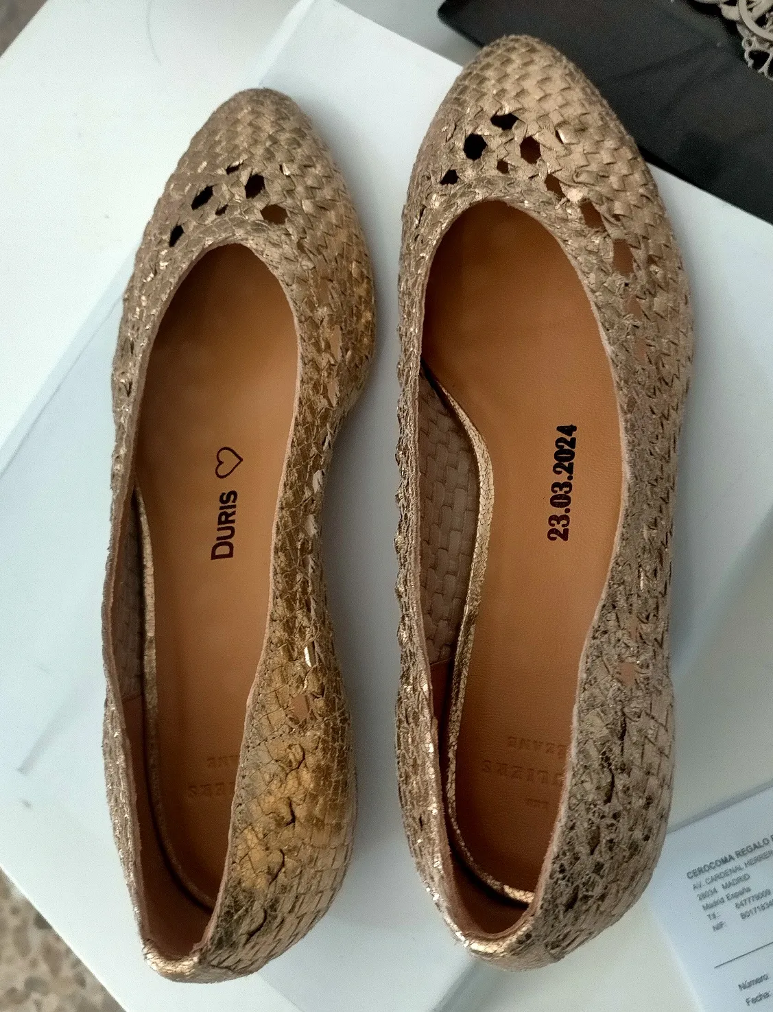 Grabado Laser Suela Zapatos Novia Boda Duris Fecha