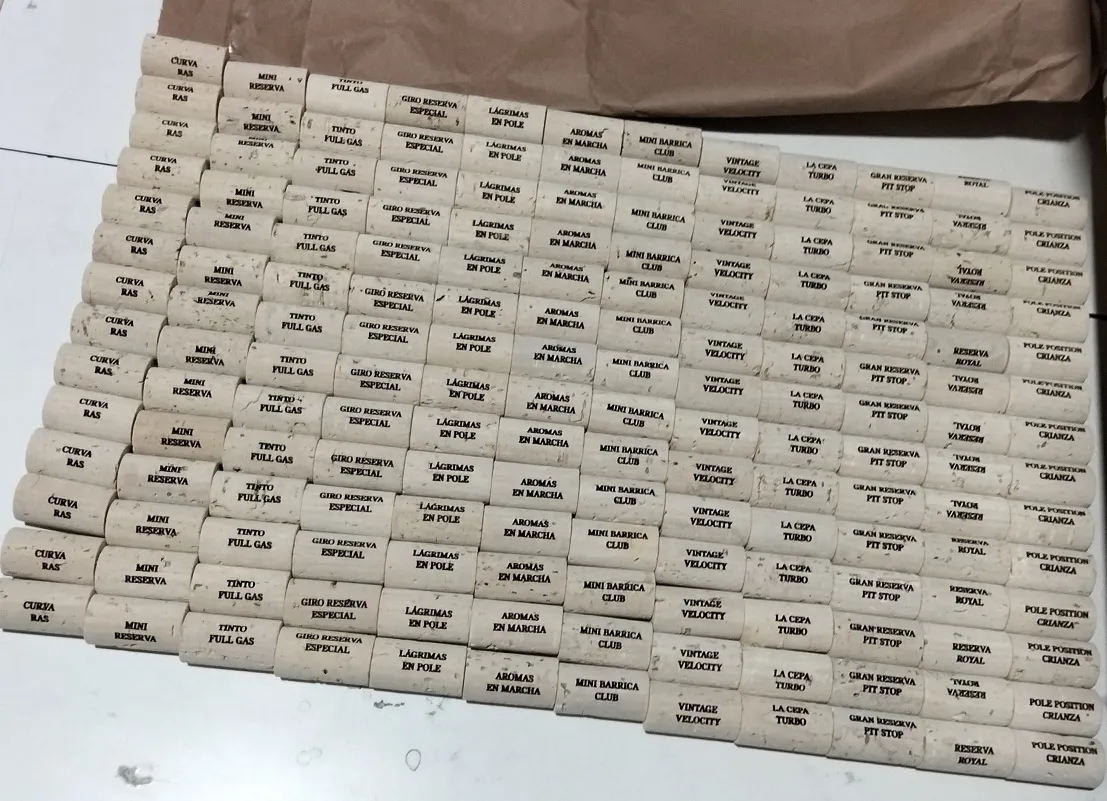 Grabado Laser Corchos Vino Personalizados Coleccion