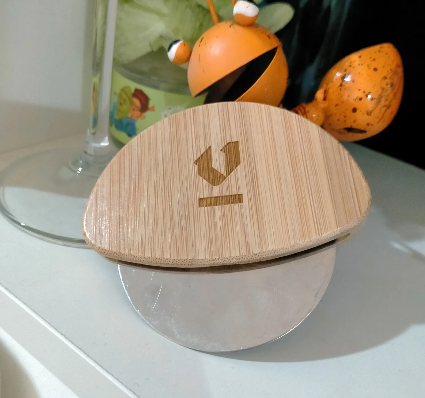 Grabado Laser Madera Cortador Pizza Bambu Personalizado