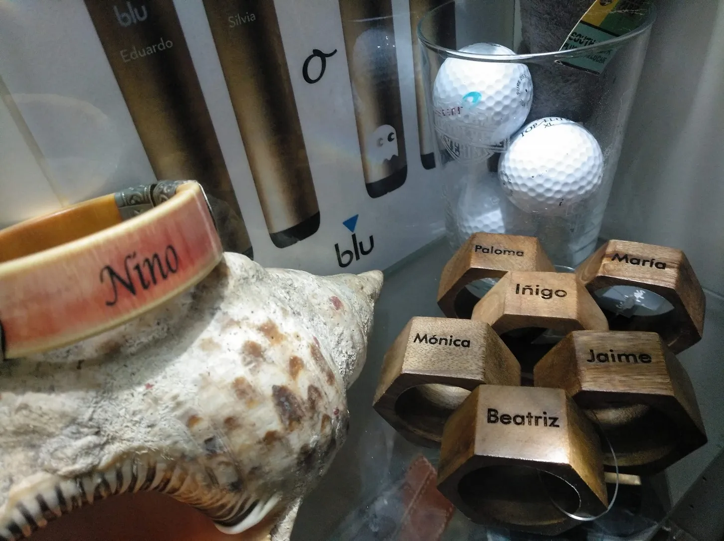 Grabado Laser Madera Servilleteros Personalizados Nombres