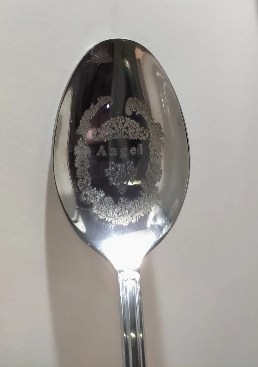 Cuchara Grabado A Laser