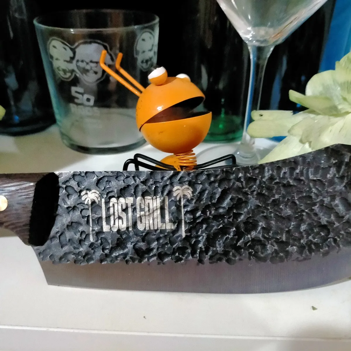Grabado Laser Cuchillo Cocinero Lost Grill Personalizado