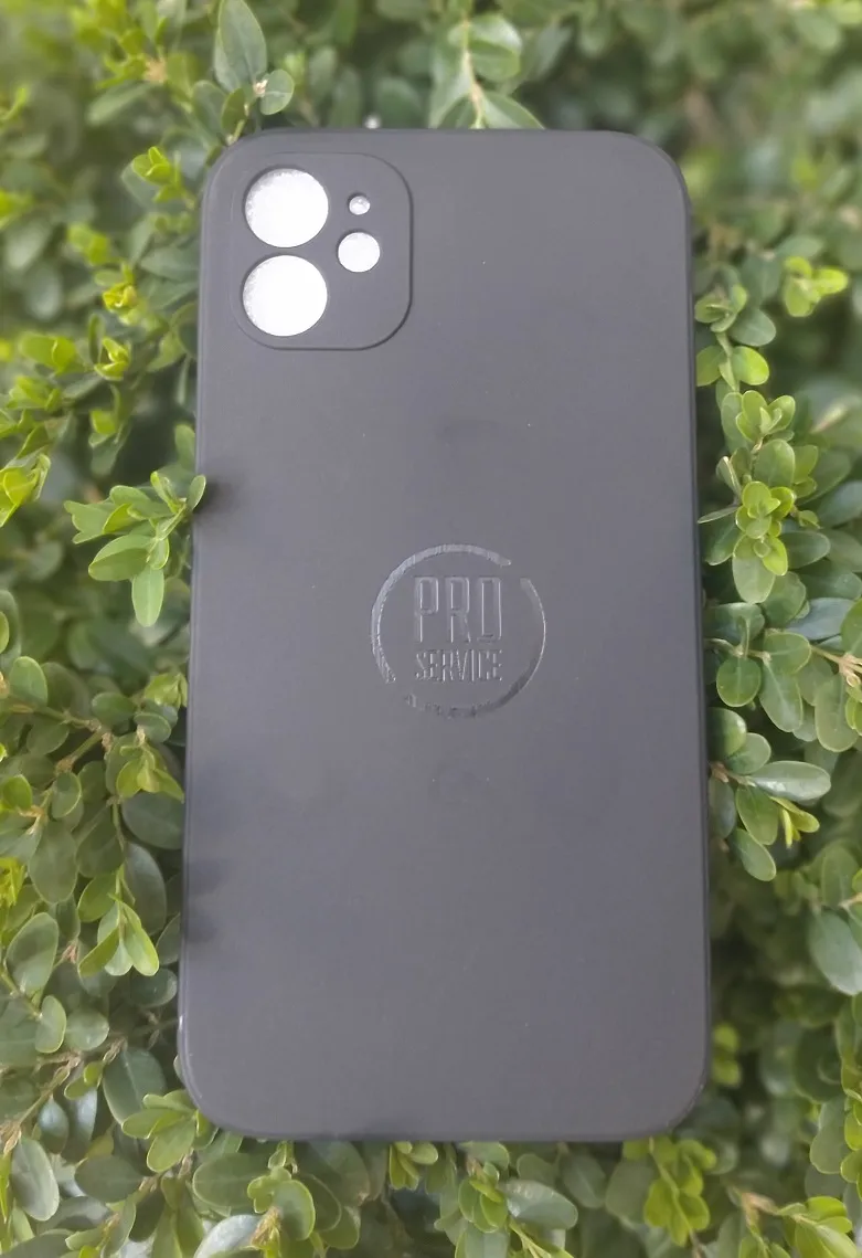 Grabado Laser Funda Movil Iphone Pro Service Logo