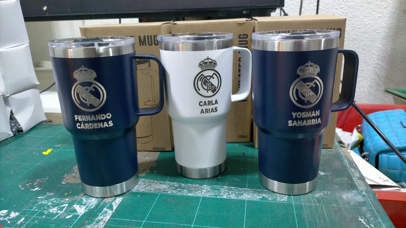 Grabado Laser Llaveros Placas Identificativas Numeradas